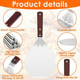 Pizza Shovel Cake Lifter 6.5/10/12 inch Metal Non-Stick Tray for Homemade Baking