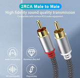 RCA Cable 3.5mm to 2RCA Splitter 2RCA Jack 3.5 Cable RCA Audio Cable 1 2 3 5m