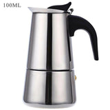 Coffee Pot Stove Edelstahl Kaffeekanne Perkolator Herd Kaffeemaschine
