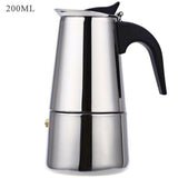 Coffee Pot Stove Edelstahl Kaffeekanne Perkolator Herd Kaffeemaschine