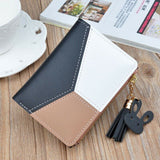 Leder Geldbeutel Frauen lange Geldbörse Portemonnaie Kartenhalter women wallet