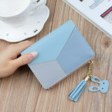 Leder Geldbeutel Frauen lange Geldbörse Portemonnaie Kartenhalter women wallet