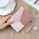 Leder Geldbeutel Frauen lange Geldbörse Portemonnaie Kartenhalter women wallet