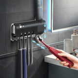 BAISPO UV Toothbrush Holder & Automatic Zahnpastaspender Solar Energy Charge