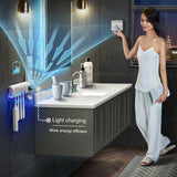 BAISPO UV Toothbrush Holder & Automatic Zahnpastaspender Solar Energy Charge