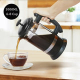 French Press Coffee/Tea Brauer Coffeepot Coffee Machine Kettle