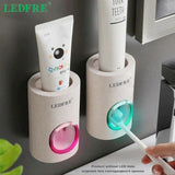 LEDFRE Automatic Zahnpastaspender Dust Wall Mount Toothbrush Holder