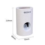 LEDFRE Automatic Zahnpastaspender Dust Wall Mount Toothbrush Holder