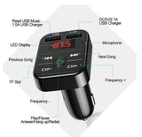 Auto Fm Trasmettitore senza Fili Radio Mp3 Con Dual Caricatore USB LCD per Handy