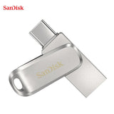 Sandisk Ultra Double Entraînement Luxe USB Type C 3.1 OTG Clé Pendrive 64 GB