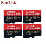SanDisk Extreme Pro Micro SD Card 32GB 64GB 128GB Memory Card + Adapter