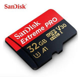SanDisk Extreme Pro Micro SD Card 32GB 64GB 128GB Memory Card + Adapter