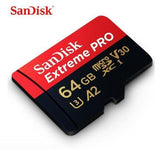 SanDisk Extreme Pro Micro SD Card 32GB 64GB 128GB Memory Card + Adapter
