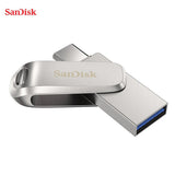 Sandisk Ultra Dual Drive Luxe USB Type-C USB 3.1 OTG USB Stick Pendrive 128 GB
