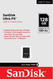 Sandisk Ultra Fit USB Stick 128GB USB 3.1 Flash Unidad High Speed Pendrive