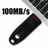 Sandisk CZ48 Blade USB Stick 128GB USB 3.0 Flash Drive High Speed