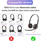 Ohrpolster für Yealink YHS33 Serie Sennheiser SC 60 USB ML SC 75 SD Pro2 MAIRDI