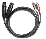 Dual RCA Auf XLR Kabel 2 RCA Auf 2 XLR Männlich Hifi Stereo Audio Anschluss Mic