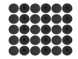 Foam ear pads 13-18mm/0.5-0.7 inch for headphones, MP3 MP4 ipad 30 pieces