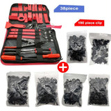 38PCS Auto Innen Demontage Klingen Kit Hand Werkzeuge Set Auto Tür Panel Trim