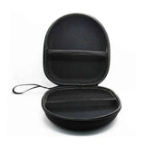 Headphone case for on ear/over ear headset, earphone protective cases 21x18x6 cm