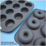 Heat resistant Silicone Cake Pan Set Bread Loaf Muffin Donut Cake baking tray
