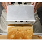 Cake mold baking tool with lid Six sizes Aluminum alloy Toast box Bread Loaf Pan