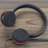 1 Paar Ohrpolster aus Schaumstoff für Jabra Evolve 20, 20SE, 30, 30II, 40, 65