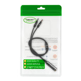 3,5-mm-Mikrofon-Headset-Audio-Splitter-Kabel Buchse auf 2 Stecker-Kopfhörerkabel