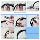 1 Paar Ersatz Earpads und Headband für JBL TUNE 700BT 720BT 710BT 750BTNC 760NC