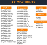 Ohrpolster für Sony MDR-V100/V150/V2 000/V250/V300/V400, DR-BT101/ZX102DPV