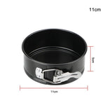 Non-Stick Metal Bake Mould Round Cake Pan Bakeware Carbon Steel Cake Molds