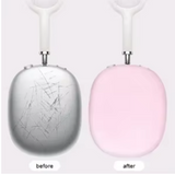 1 Set Schutzhülle kompatible mit Apple Airpod Max,weiches Silikon, waschbar Pink