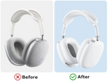 3PCS Schutzhülle kompatible mit Apple Airpods Max, weiches Silikon, waschbar set