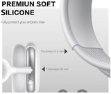 3PCS Schutzhülle kompatible mit Apple Airpods Max, weiches Silikon, waschbar set