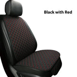 Large Flax Car Seat Cover Protector Linen Front Rear Back Cushion Protection