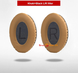 EAR PADS for Bose QuietComfort QC15 QC25 QC35 QC45 QC35 II Leather Khaki 1 Pair
