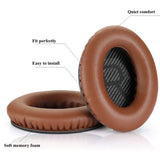 EAR PADS for Bose QuietComfort QC15 QC25 QC35 QC45 QC35 II Leather Coffee 1 Pair