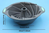 Heat resistant Silicone Cake Pan Set Bread Loaf Muffin Donut Cake baking tray