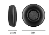 Ohrpolster für Philips H4205 Kopfhörer Schwarz Paar 70mm