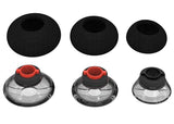 3X Eartips for Plantronics Voyager 5200 5220 5210 Silicone & Foam Earplugs