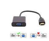 HDMI auf VGA Adapter Converter D-Sub 15-polig Konverter Full HD 1080p