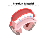 Ersatz Kopfband Abdeckung,Silikon weich, waschbar, für AirPods Max Pink