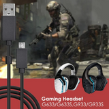 Ersatz Audiokabel für Logitech G635 G633 G933 G935 G633S G933S Kopfhörer Kabel