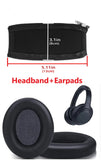 Headband + Earpads for Sony Headphone Sony WH-1000XM4 Black
