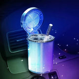 Bunter Autoaschenbecher mit LED-Leuchten Luftauslass, bunter Aschenbecher