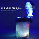 Bunter Autoaschenbecher mit LED-Leuchten Luftauslass, bunter Aschenbecher
