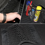 Auto Zurück Hinten Lagerung Net Sitz Elastische String Net Magie