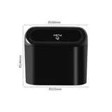 Universal Auto Mülleimer Mini Organizer Lagerung Box Eimer Auto Zubehör
