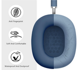 Schutzhülle kompatible mit Apple Airpod Max,weiches Silikon, waschbar Blau 1 Set